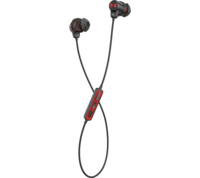 JBL Under Armour Sports Wireless Bluetooth Headphones - Black & Red